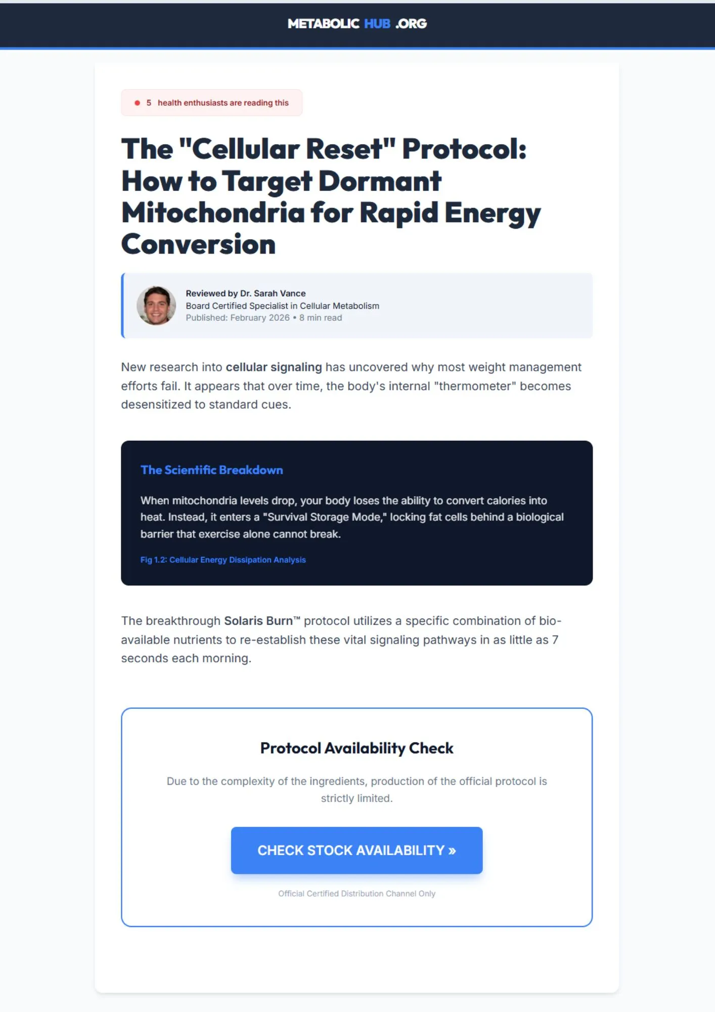 Template Advertorial
